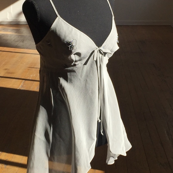 Three piece sheer cami, robe and undies set - Picture 7 of 8